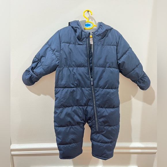 Old Navy Other - Old navy navy blue winter onesie snow suit jacket